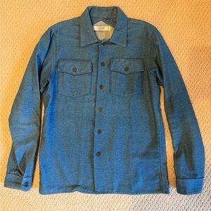 3sixteen men’s Blue cotton button down size M